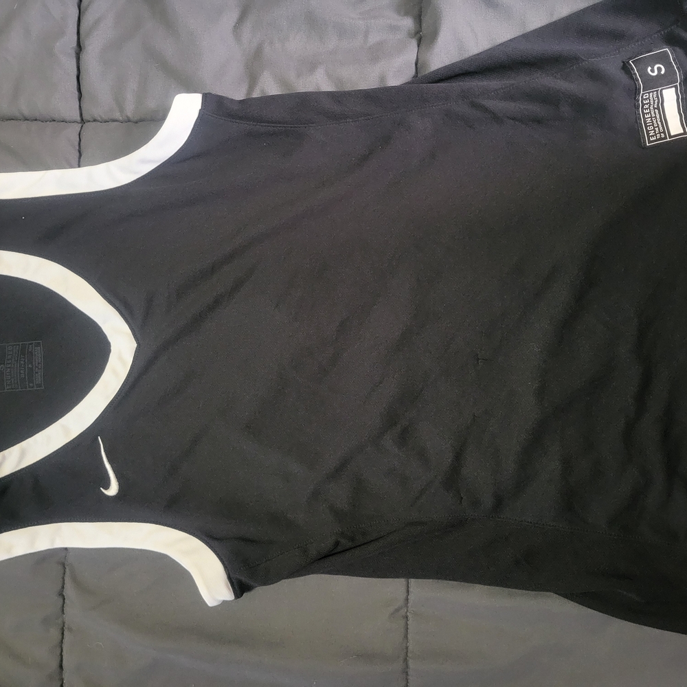 Nike Black and White Tank Top